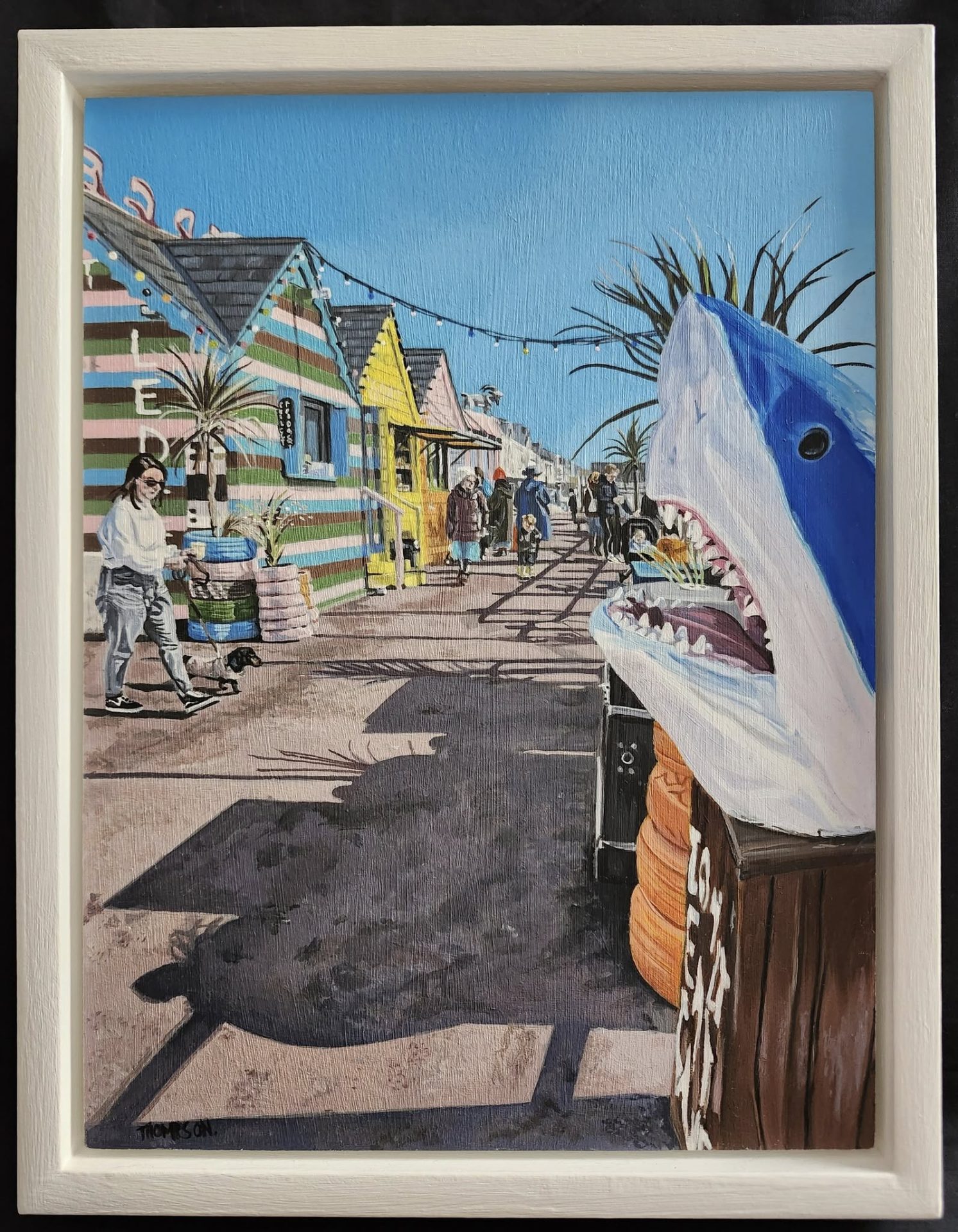 The Goats Ledge Cafe painting